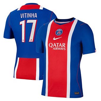Men's Nike Vitinha Blue Paris Saint-Germain 2026/27 Home Match Authentic Jersey