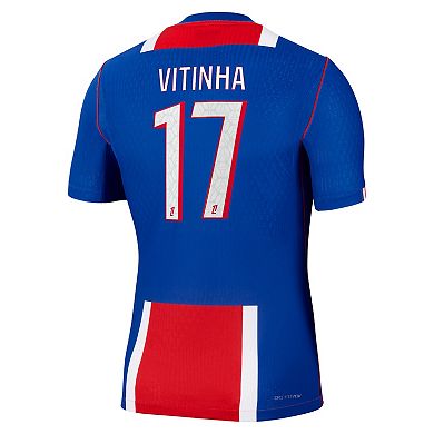 Men's Nike Vitinha Blue Paris Saint-Germain 2026/27 Home Match Authentic Jersey