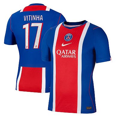Men's Nike Vitinha Blue Paris Saint-Germain 2026/27 Home Match Authentic Jersey