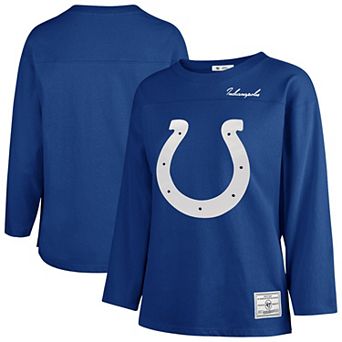 Women's '47 Royal Indianapolis Colts Game Nod Timeless T-Shirt