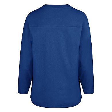 Women's '47 Royal Indianapolis Colts Game Nod Timeless T-Shirt