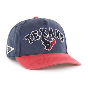 Men's '47 Navy Houston Texans Calderwood Well Worn Hitch Adjustable Hat