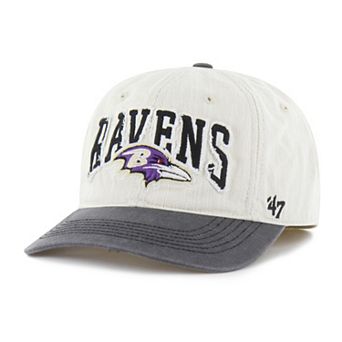 Men's '47 Natural Baltimore Ravens Groton Franchise Fitted Hat