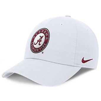 Men's Nike White Alabama Crimson Tide Club Dri-FIT Adjustable Hat