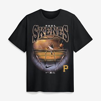Men's Nike Paul Skenes Black Pittsburgh Pirates Max90 Graphic T-Shirt
