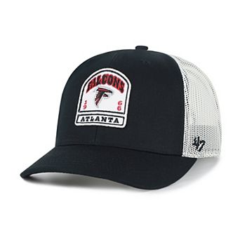 Men's '47 Black Atlanta Falcons Headstone Trucker Adjustable Hat
