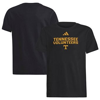Youth adidas Black Tennessee Volunteers Wordmark Fresh T-Shirt