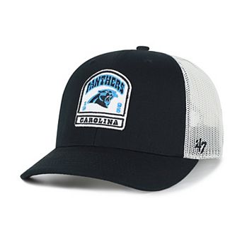 Men's '47 Black Carolina Panthers Headstone Trucker Adjustable Hat