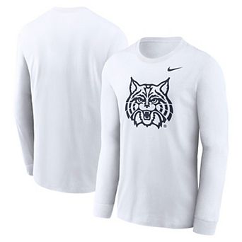 Men's Nike White Arizona Wildcats Alternate Logo Long Sleeve T-Shirt