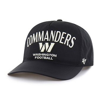 Men's '47 Black Washington Commanders Modernia Hitch Adjustable Hat