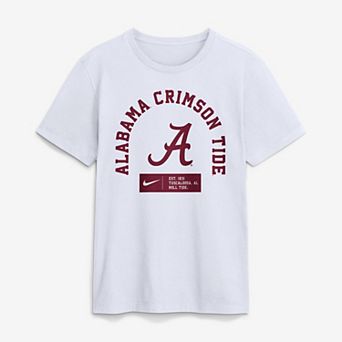Men's Nike White Alabama Crimson Tide Primetime Crew T-Shirt
