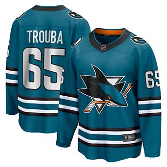 Men's Fanatics Jacob Trouba Teal San Jose Sharks Home Breakaway Jersey