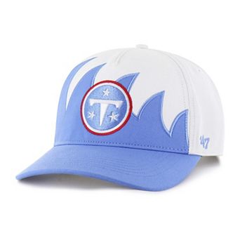 Men's '47 White Tennessee Titans Jagged Hitch Adjustable Hat