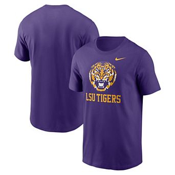 Men's Nike Purple LSU Tigers Primetime Logo Mantra T-Shirt