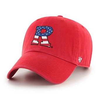 Unisex '47 Scarlet Rutgers Scarlet Knights Americana Clean Up Adjustable Hat