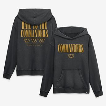 Men's Fanatics Black Washington Commanders Relaxed Intense Rivalry French Terry Hoodie