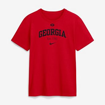Men's Nike Red Georgia Bulldogs Academic Arch T-Shirt