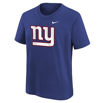 Youth Nike Royal New York Giants Logo T-Shirt