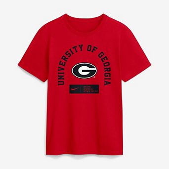 Men's Nike Red Georgia Bulldogs Primetime Crew T-Shirt