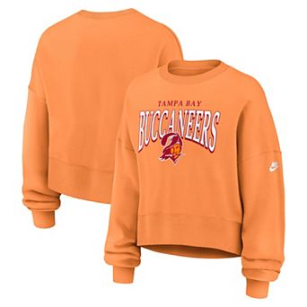 Women's Nike Orange Tampa Bay Buccaneers Oversized Phoenix Fleece Sweatshirt