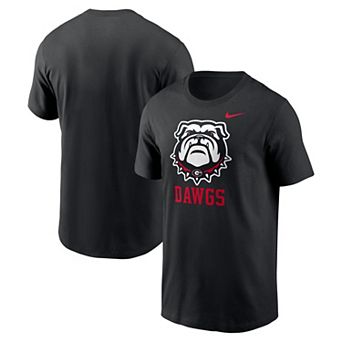 Men's Nike Black Georgia Bulldogs Primetime Logo Mantra T-Shirt