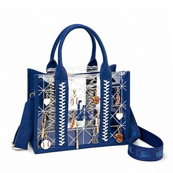 Montana West Los Angeles Dodgers Charmed Whipstitch Tote