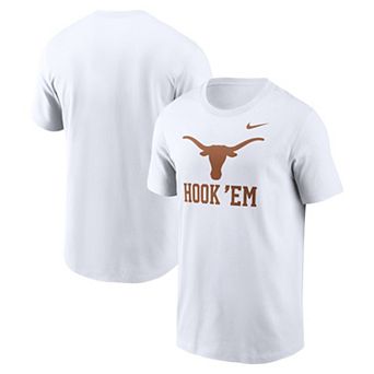 Men's Nike White Texas Longhorns Primetime Logo Mantra T-Shirt
