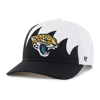 Men's '47 White Jacksonville Jaguars Jagged Hitch Adjustable Hat