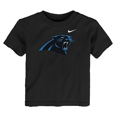 Toddler Nike Black Carolina Panthers Logo T-Shirt