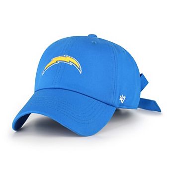 Women's '47 Powder Blue Los Angeles Chargers Bow Back Clean Up Adjustable Hat