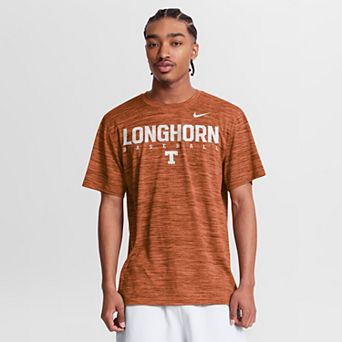 Men's Nike Texas Orange Texas Longhorns Dugout Velocity Dri-FIT T-Shirt