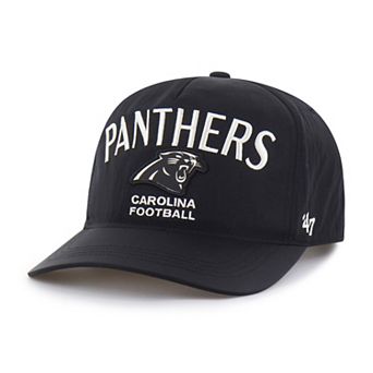 Men's '47 Black Carolina Panthers Modernia Hitch Adjustable Hat