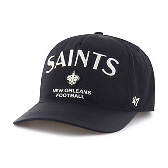 Men's '47 Black New Orleans Saints Modernia Hitch Adjustable Hat
