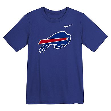 Youth Nike Royal Buffalo Bills Logo T-Shirt