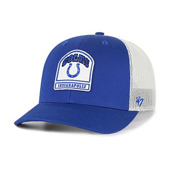 Men's '47 Royal Indianapolis Colts Headstone Trucker Adjustable Hat