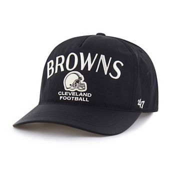 Men's '47 Black Cleveland Browns Modernia Hitch Adjustable Hat