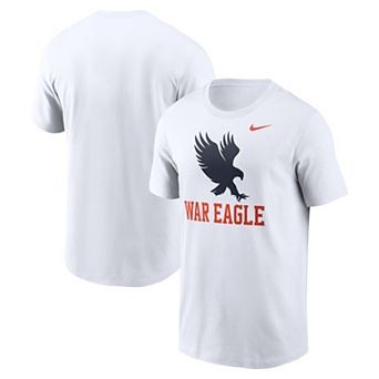 Men's Nike White Auburn Tigers Primetime Logo Mantra T-Shirt