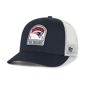 Men's '47 Navy New England Patriots Headstone Trucker Adjustable Hat