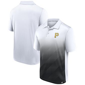 Men's Fanatics White Pittsburgh Pirates Parameter Polo