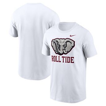 Men's Nike White Alabama Crimson Tide Primetime Logo Mantra T-Shirt