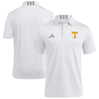 Men's adidas White Tennessee Volunteers AEROREADY Golf Polo