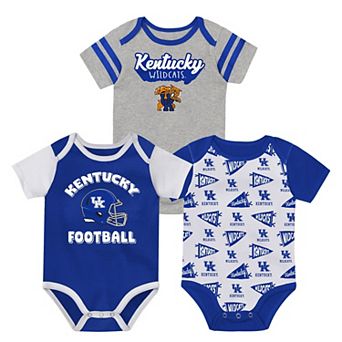 Newborn Outerstuff Royal Kentucky Wildcats Star Player Three-Piece Bodysuit Set