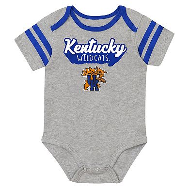 Newborn Outerstuff Royal Kentucky Wildcats Star Player Three-Piece Bodysuit Set