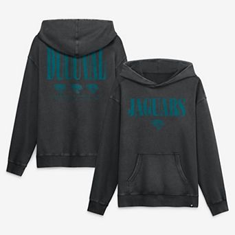 Men's Fanatics Black Jacksonville Jaguars Relaxed Intense Rivalry French Terry Hoodie