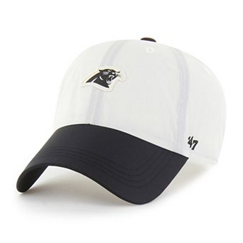 Men's '47 Cream Carolina Panthers Modernia Clean Up Adjustable Hat