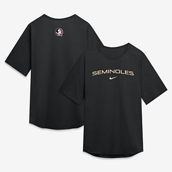 Men's Nike Black Florida State Seminoles Golf Club Shirt
