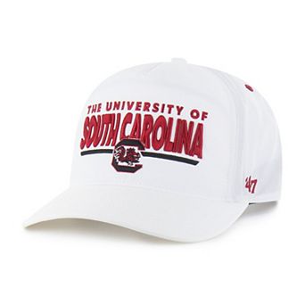 Unisex '47 White South Carolina Gamecocks brrr Expressway Hitch Adjustable Hat