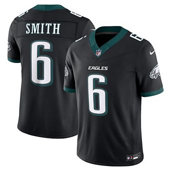 Men's Nike DeVonta Smith Black Philadelphia Eagles Alternate Vapor F.U.S.E. Stitched Limited Jersey