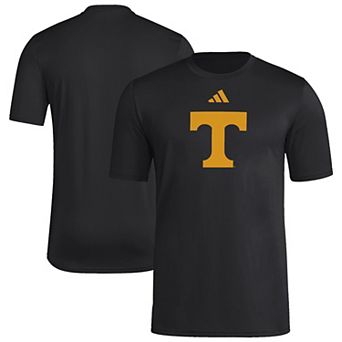 Men's adidas Black Tennessee Volunteers Primary Logo T-Shirt