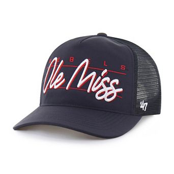 Unisex '47 Navy Ole Miss Rebels brrr Condor Mesh Hitch Adjustable Hat